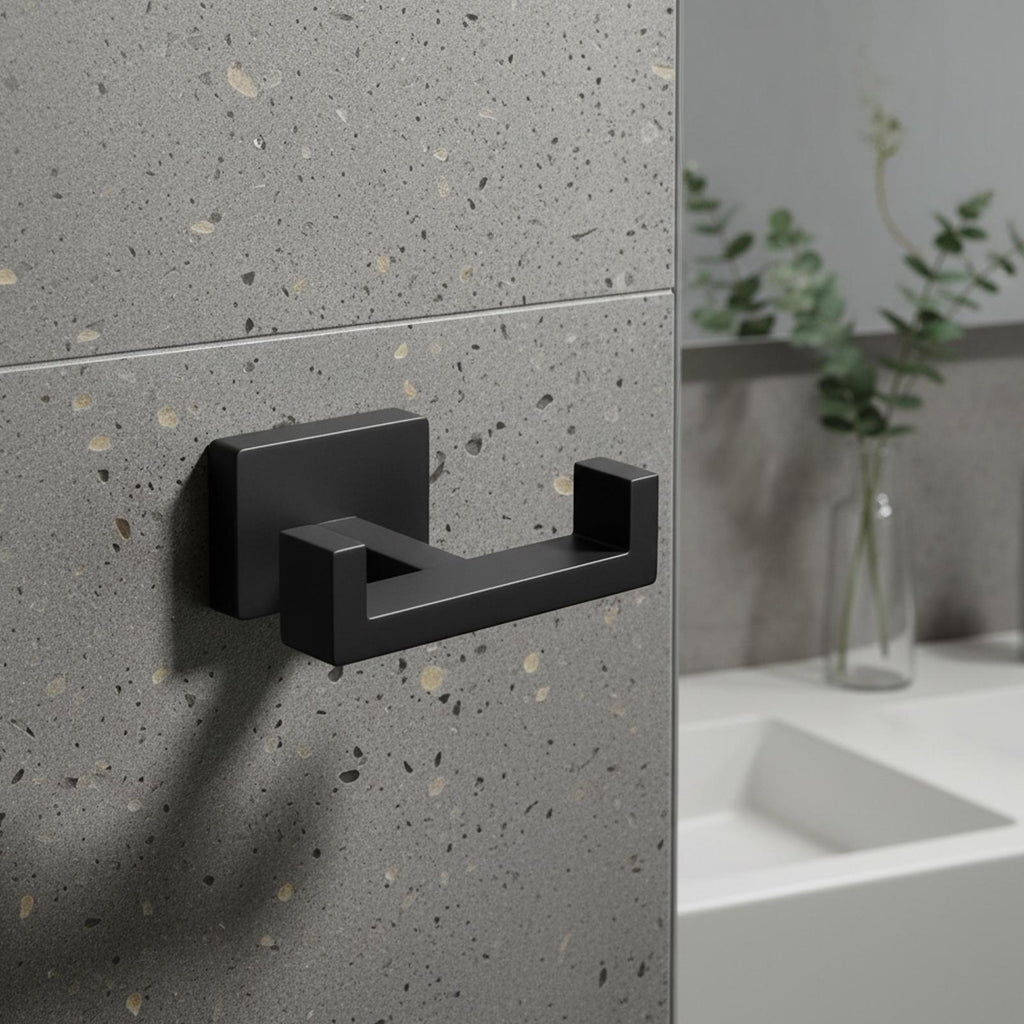 Fityle Heavy Duty Double Towel Hook