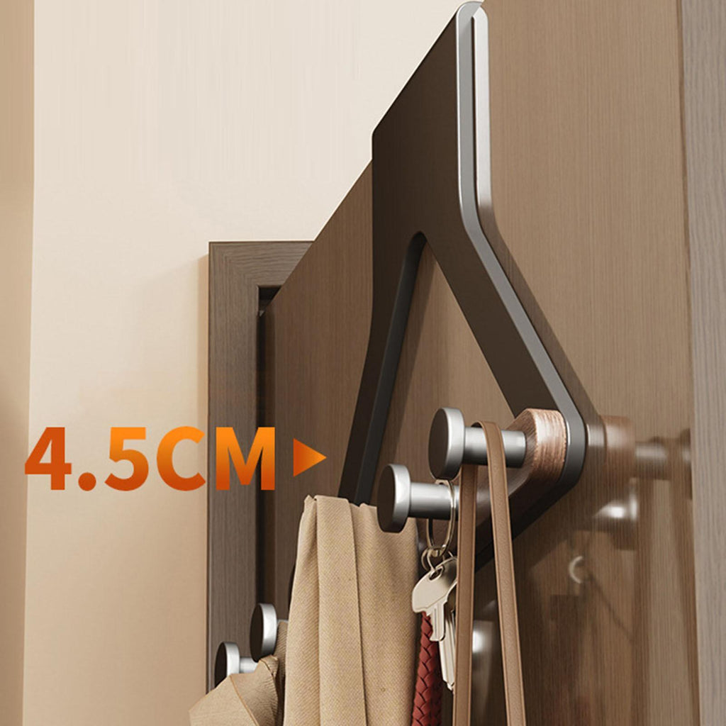 Over Door Multipurpose Towel & Clothes Hook Rack