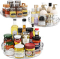 3 Pack Multi Size Rotating Lazy Susan Organizer