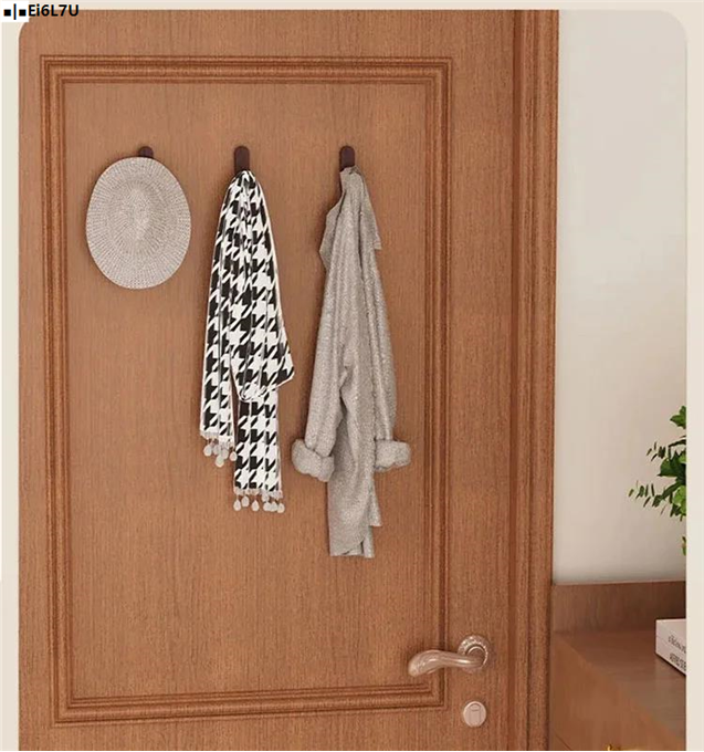 Solid Wood Decor Wall Coat & Towel Hooks