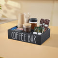 Retro Wooden Coffee Storage Organizer