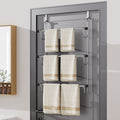 3-Tier No Drill Over Door Towel Storage Rack