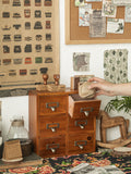 Wooden Desktop Storage Box