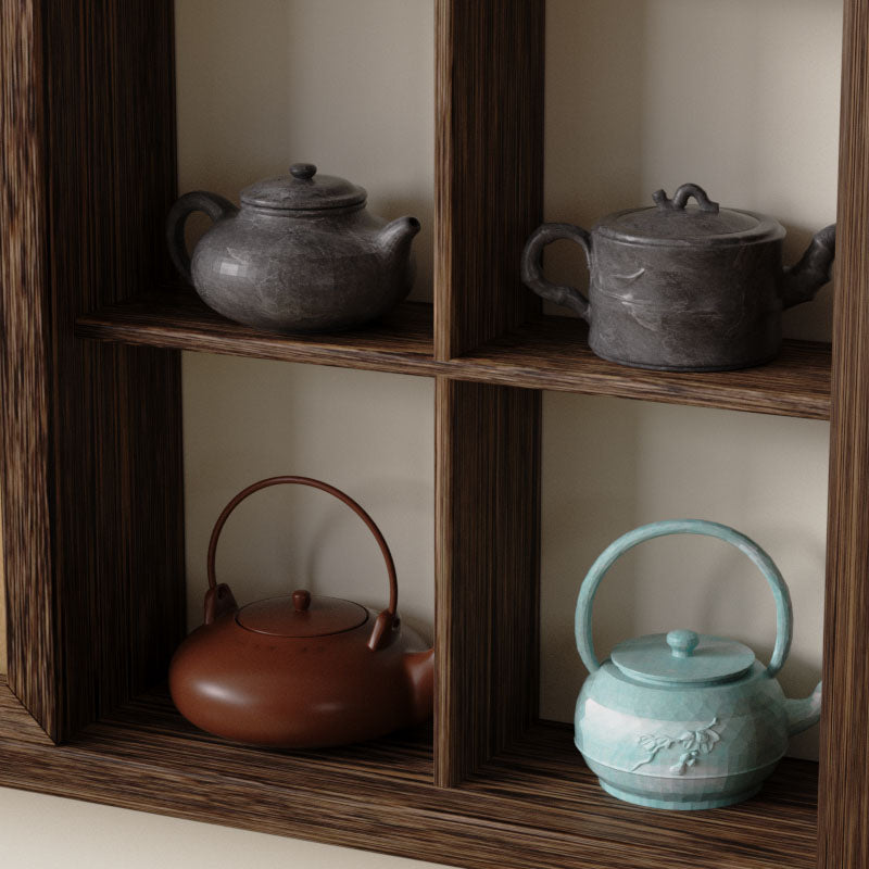 Solid Wood Chinese Display Shelf