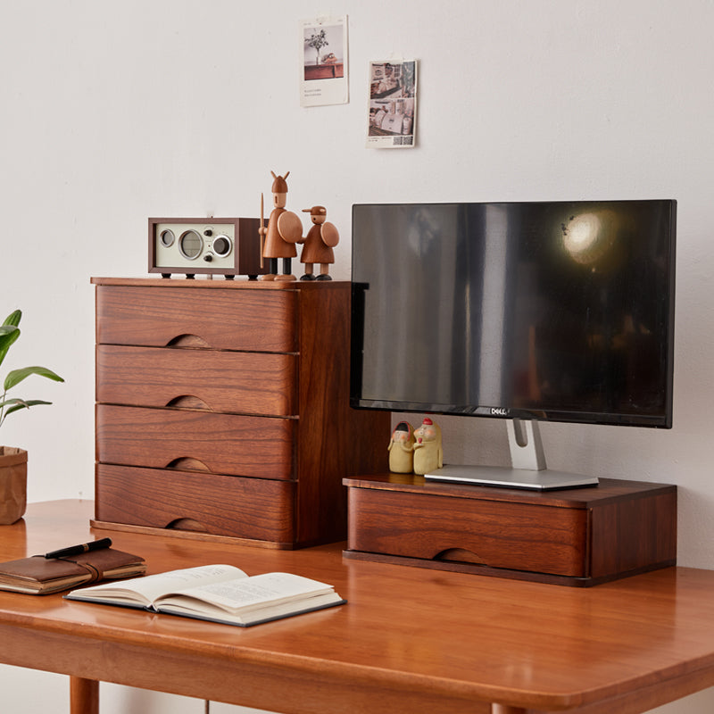 Wooden Drawer Desktop Organizer