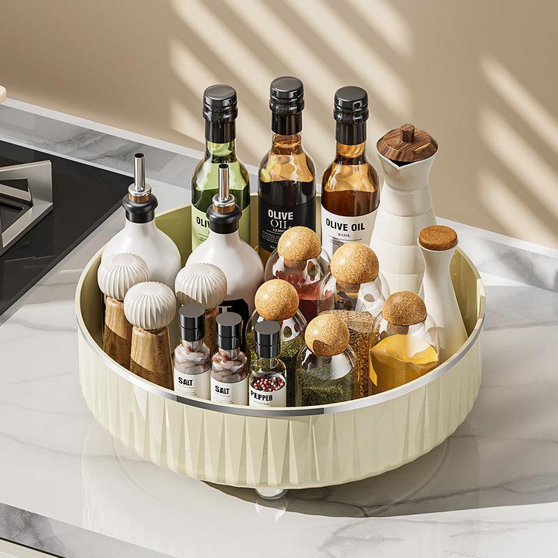 360 Degree Rotating Kitchen Spice Rack