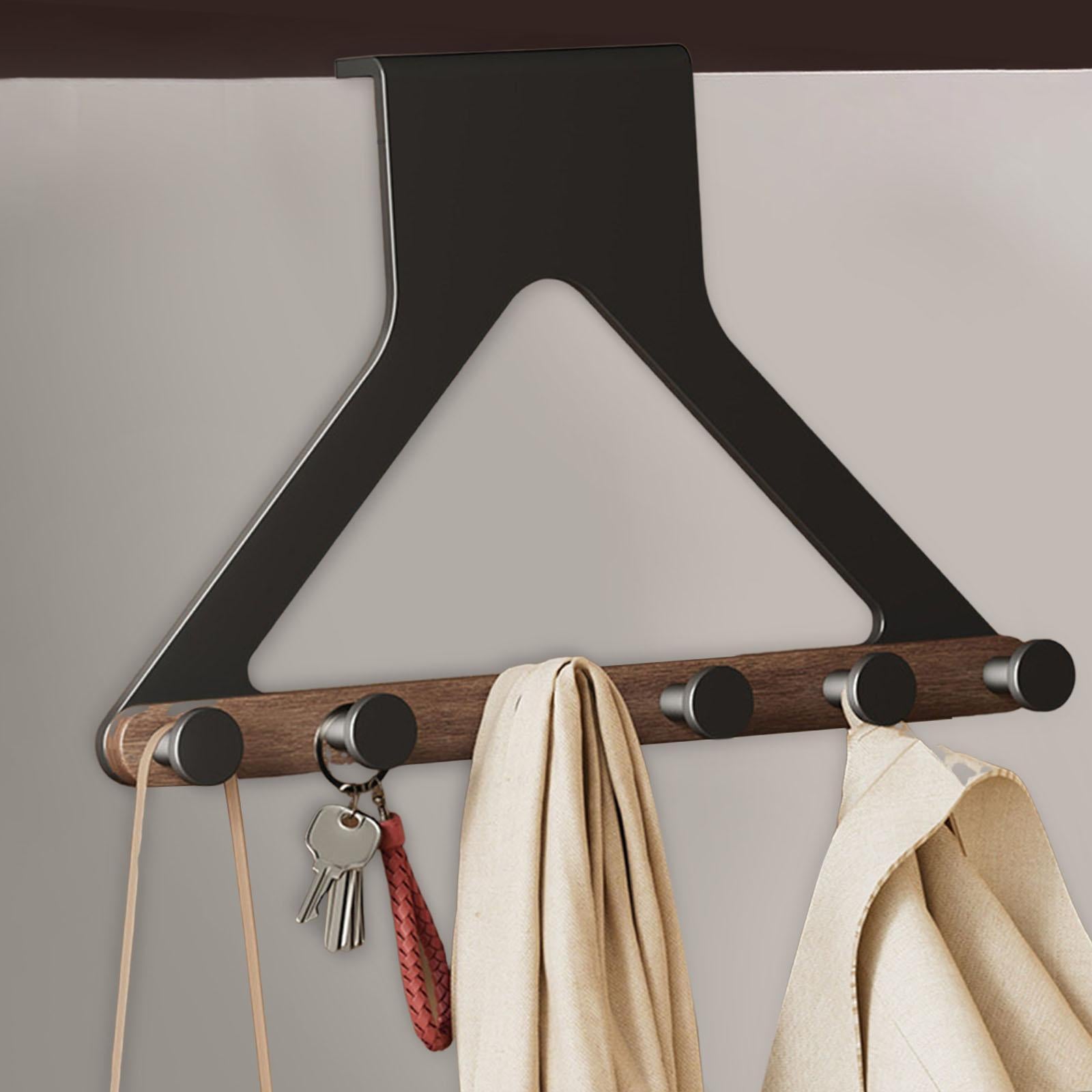 Over Door Multipurpose Towel & Clothes Hook Rack