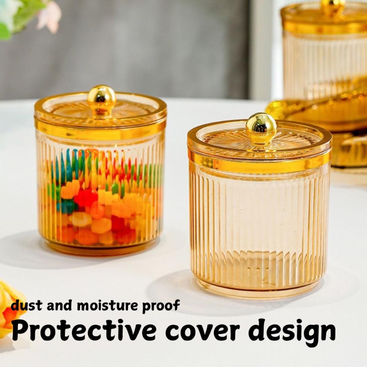 6-Piece Rotating Carousel Spice Jar Set