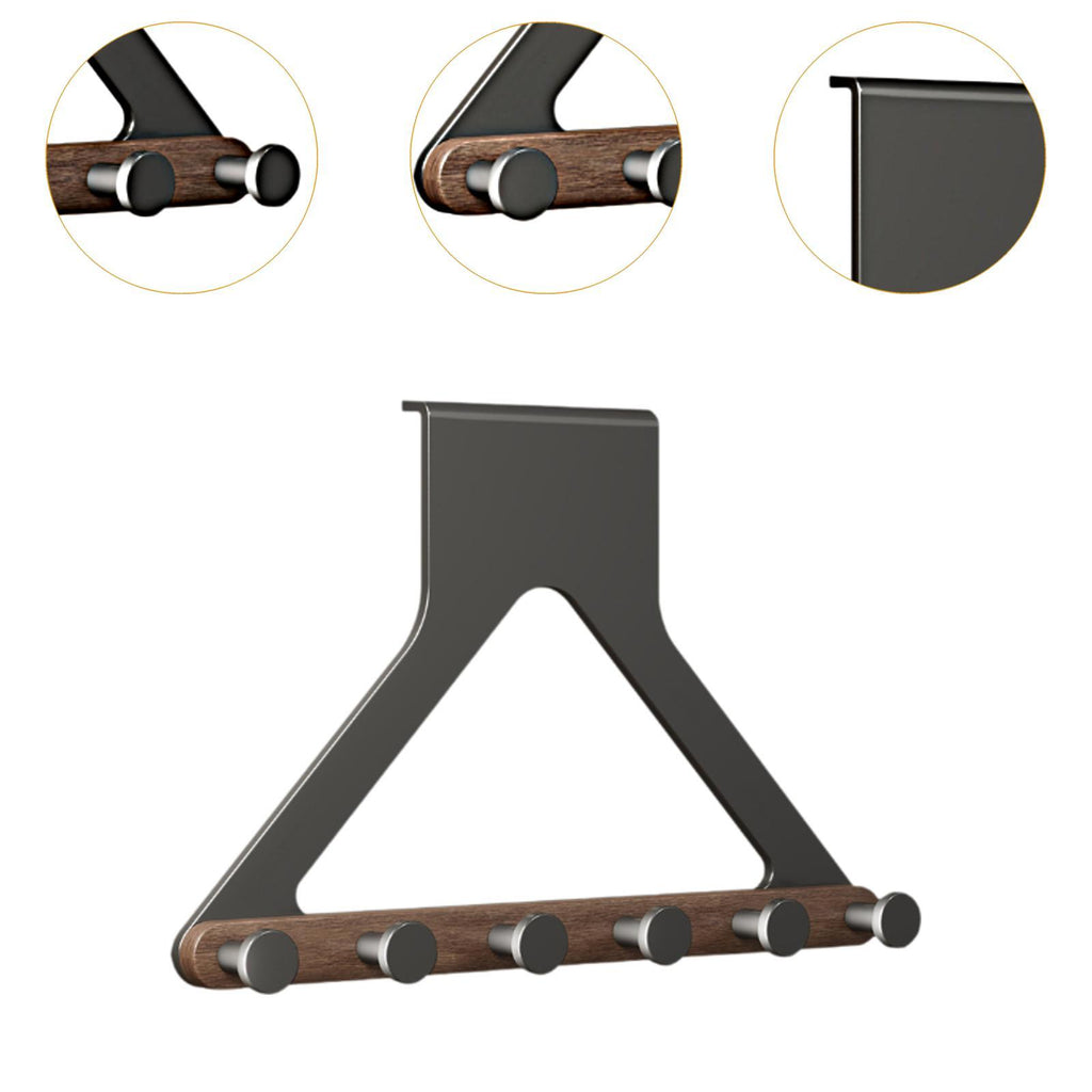 Over Door Multipurpose Towel & Clothes Hook Rack