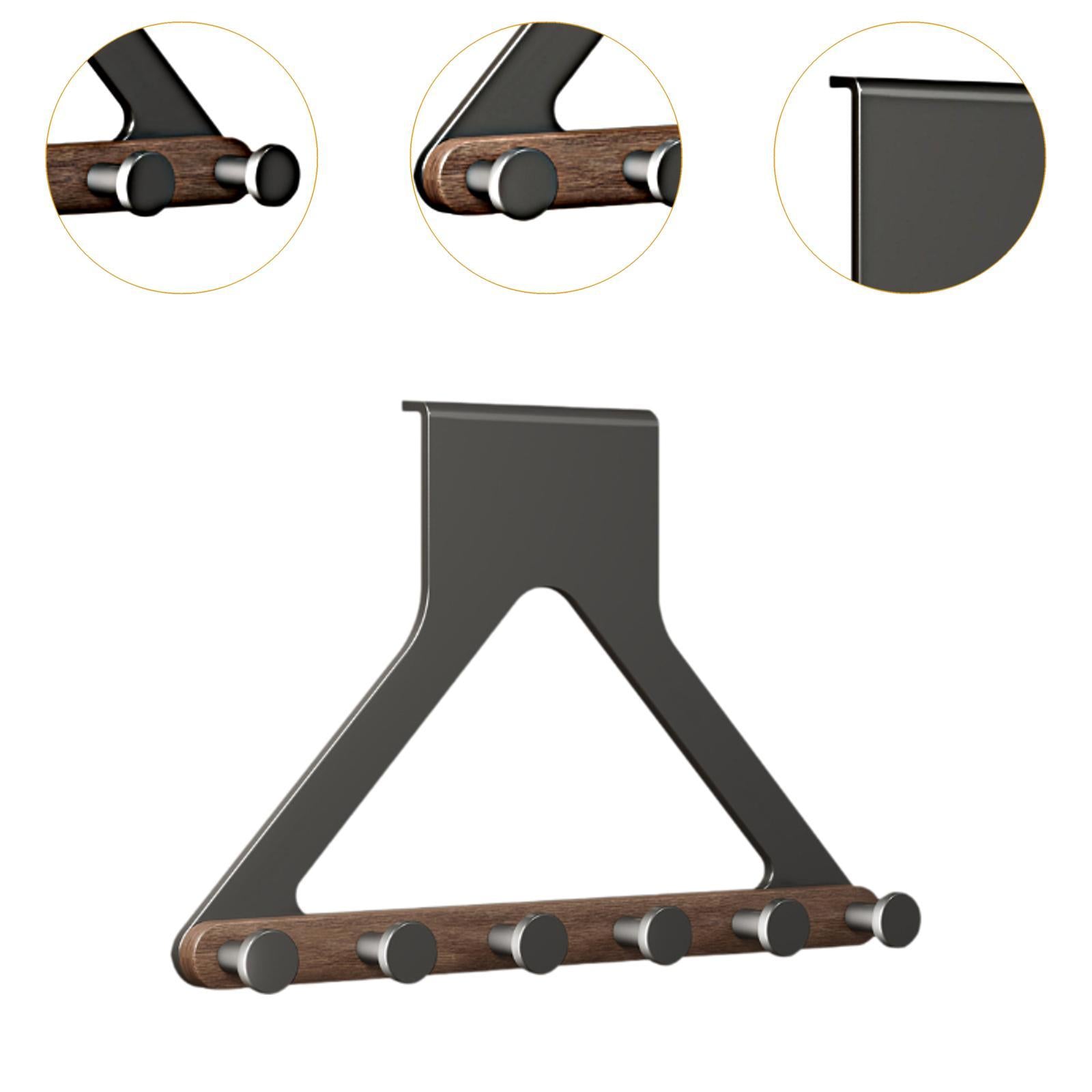 Over Door Multipurpose Towel & Clothes Hook Rack